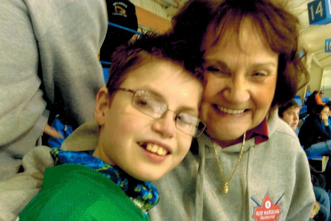 Keagan (with Evelyn Harquail)